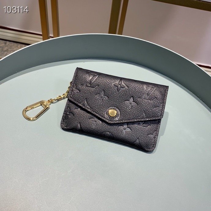 Louis Vuitton Monogram Empreinte Wallet 13cm Black – Fapert