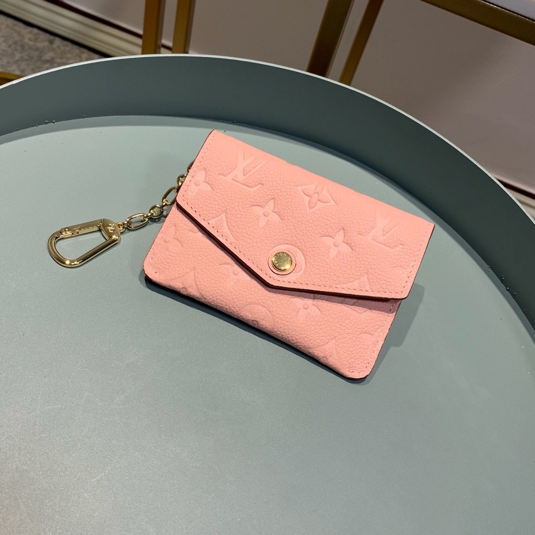 Louis Vuitton Monogram Empreinte Wallet 13cm Pink – Fapert