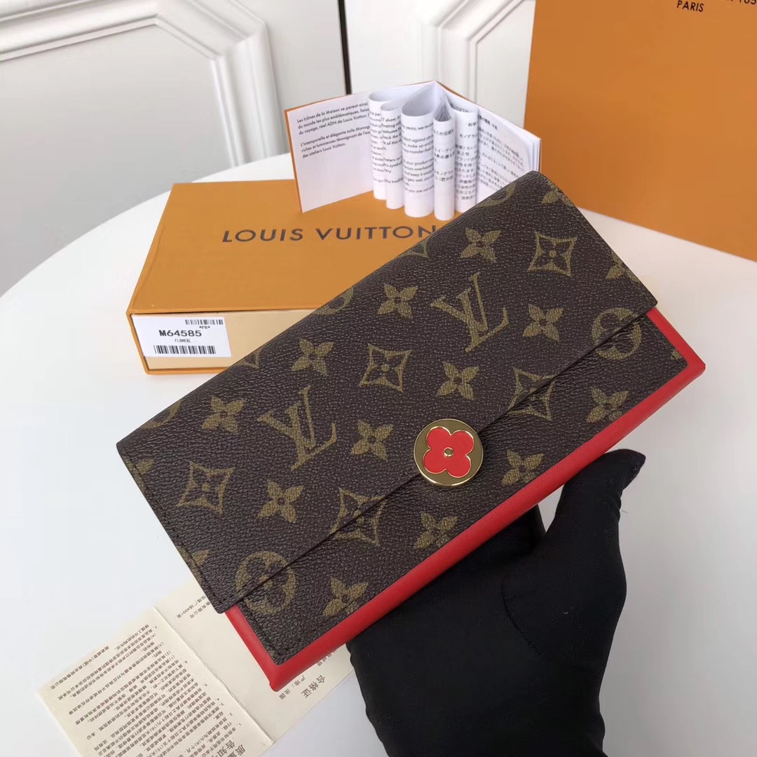 Louis Vuitton Monogram Empreinte Wallet 20cm Brown – Fapert