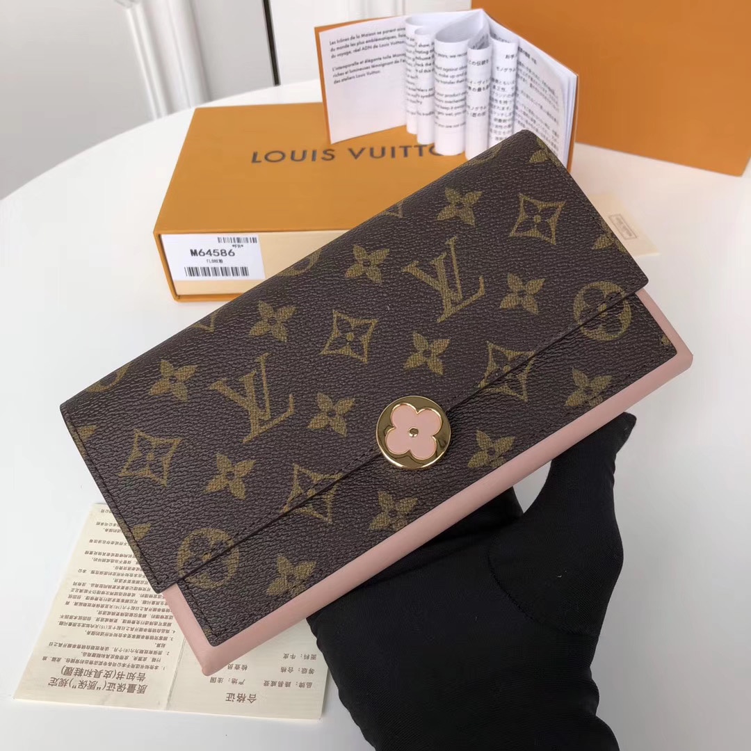 Louis Vuitton Monogram Empreinte Wallet 20cm Brown – Fapert