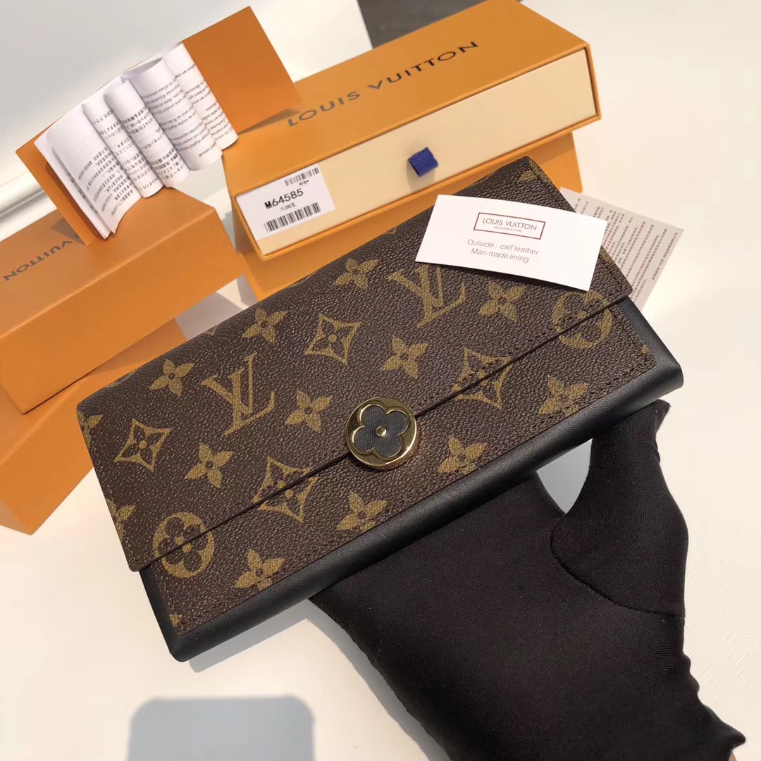 Louis Vuitton Monogram Empreinte Wallet 20cm Brown – Fapert