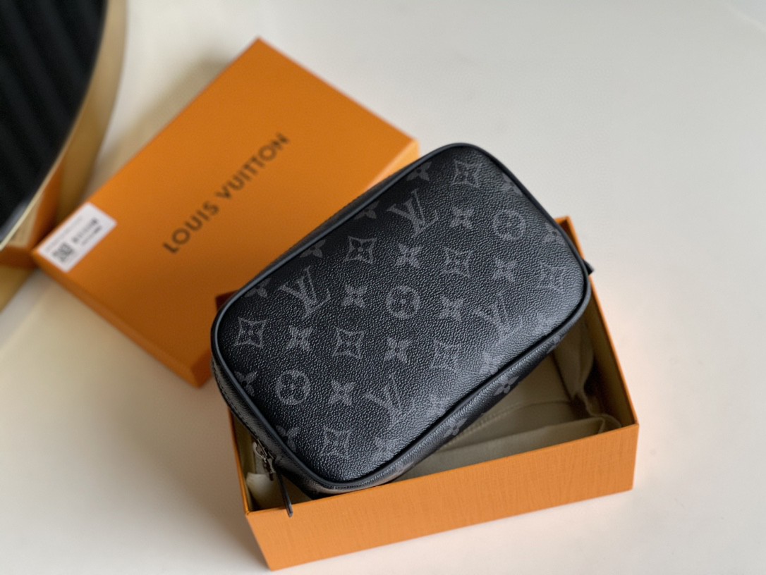 Louis Vuitton Monogram Empreinte Wallet 25cm Black – Fapert