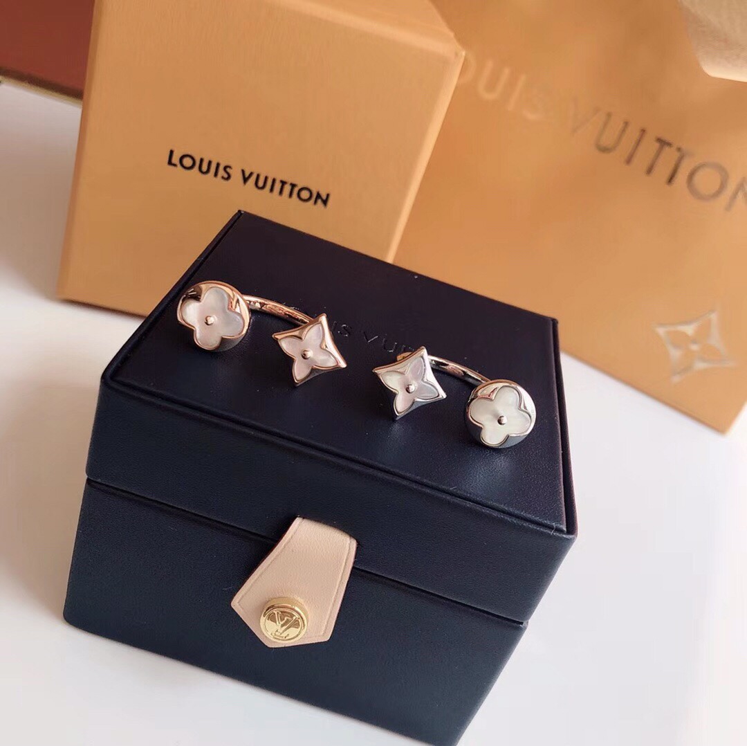 Louis Vuitton Monogram Flowers Earrings