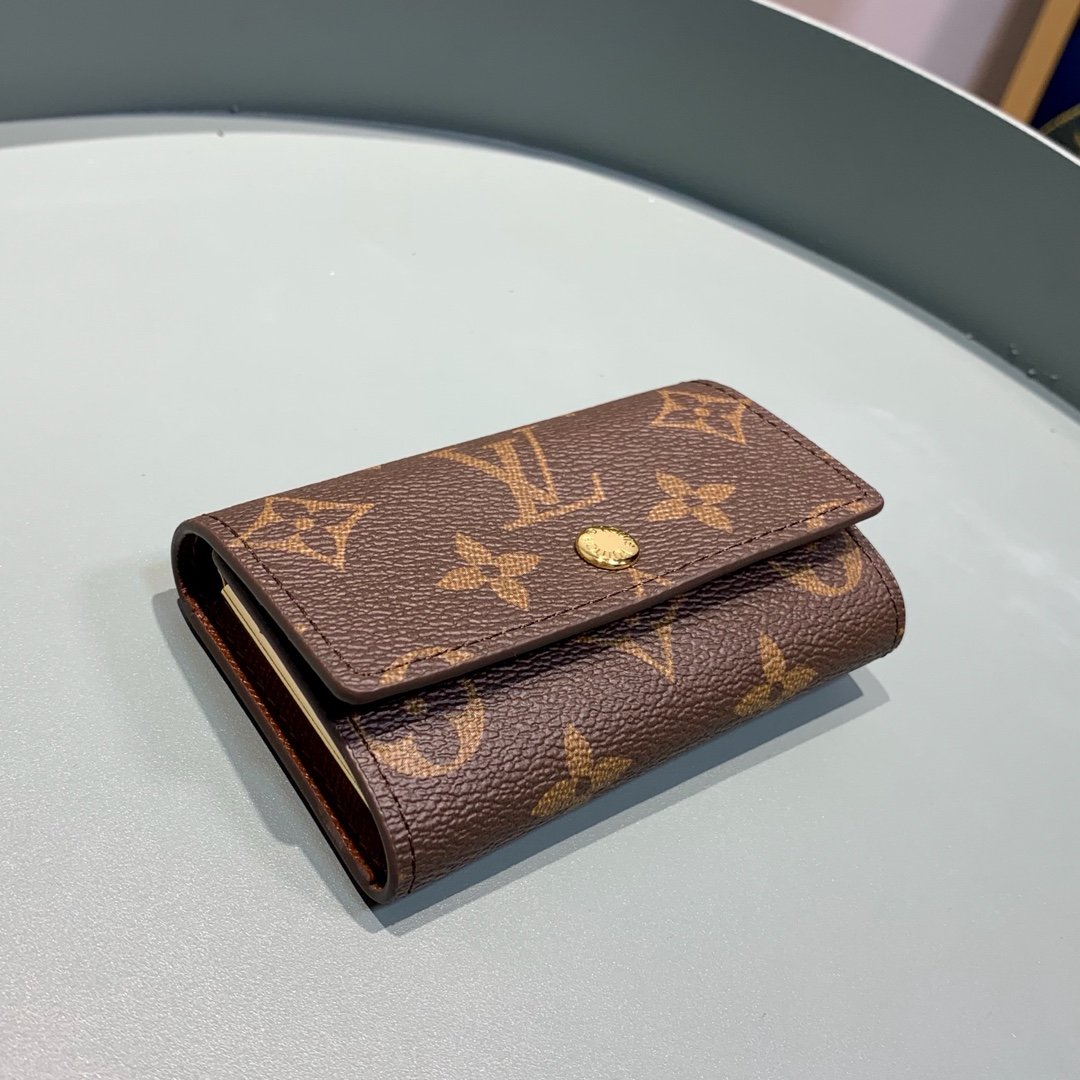 Louis Vuitton Monogram Wallet 10cm Brown – Fapert