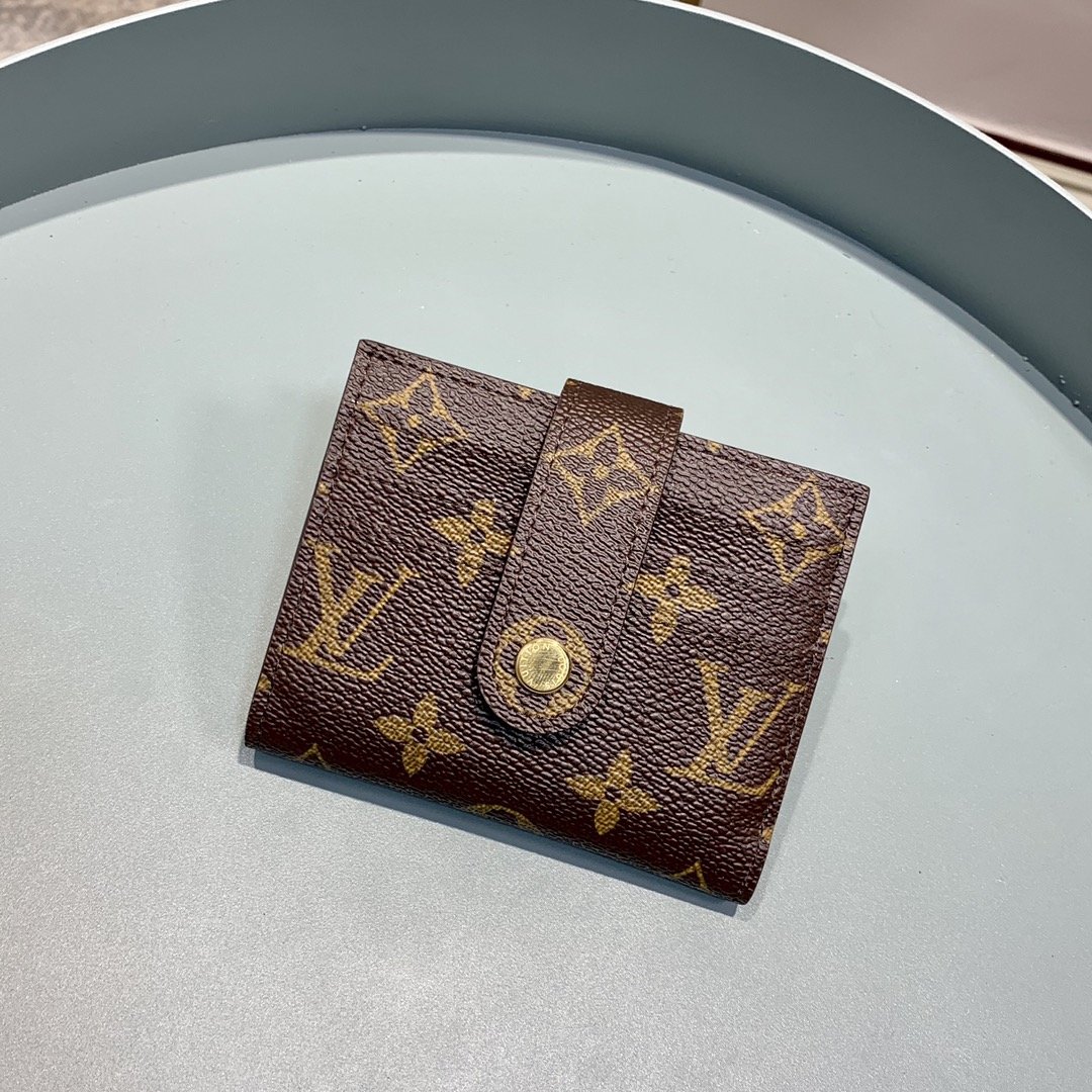 Louis Vuitton Monogram Wallet 12cm Brown – Fapert