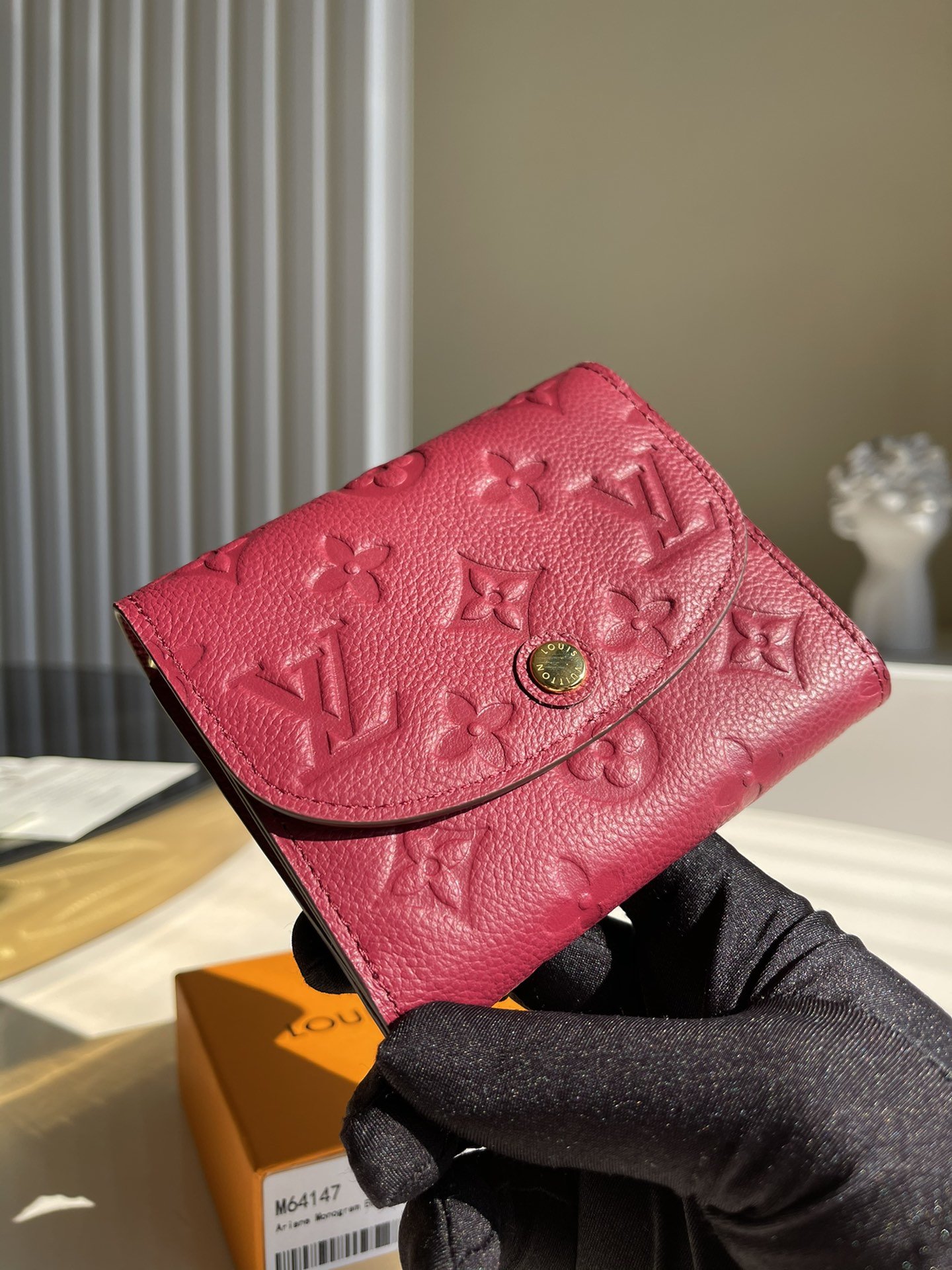 Louis Vuitton Monogram Wallet 12cm Red – Fapert