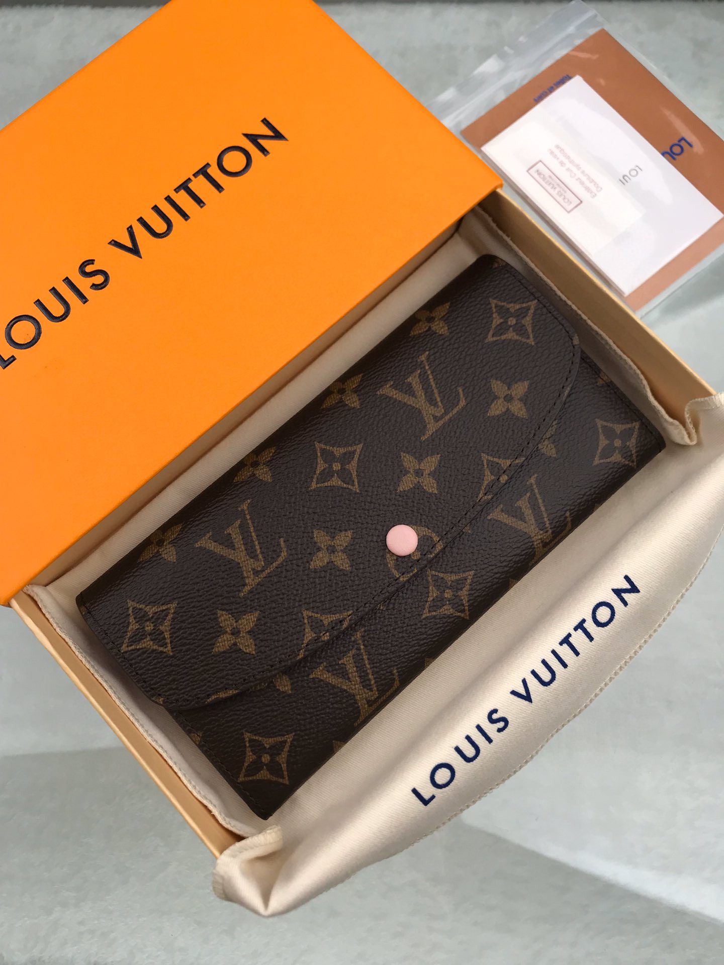 Louis Vuitton Monogram Wallet 19cm Brown – Fapert