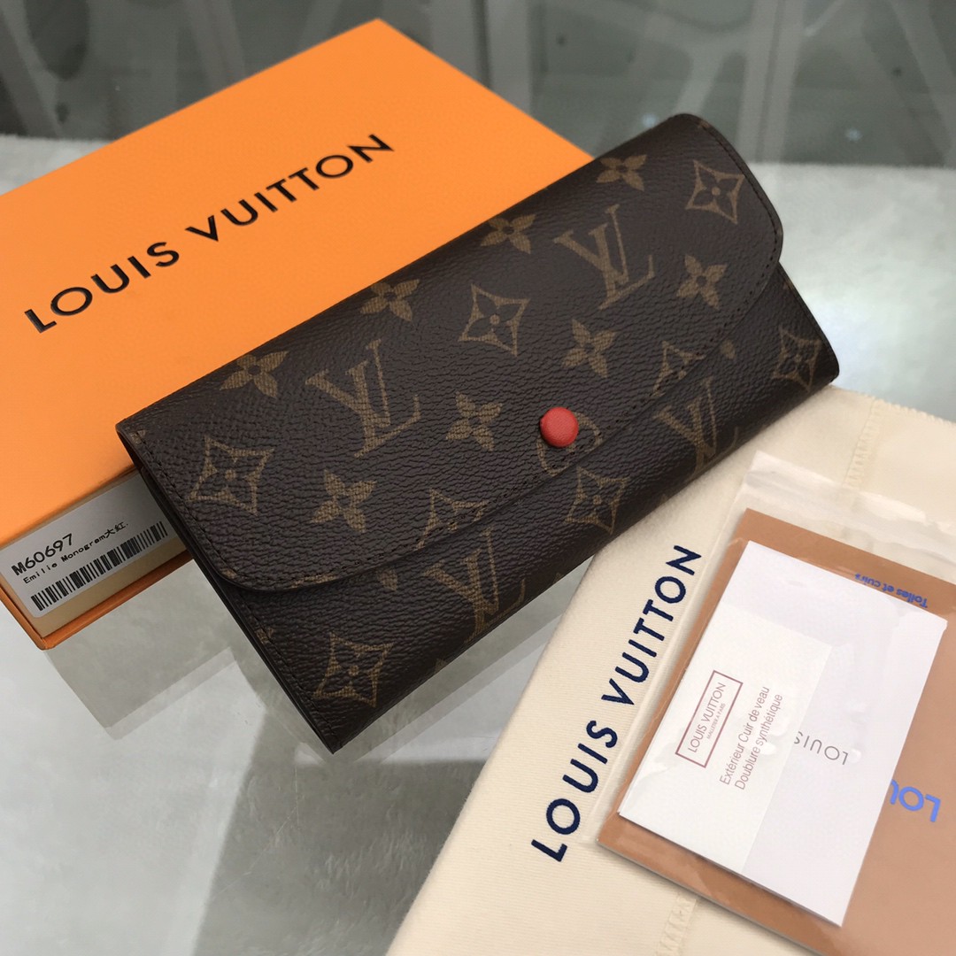 Louis Vuitton Monogram Wallet 19cm Brown – Fapert