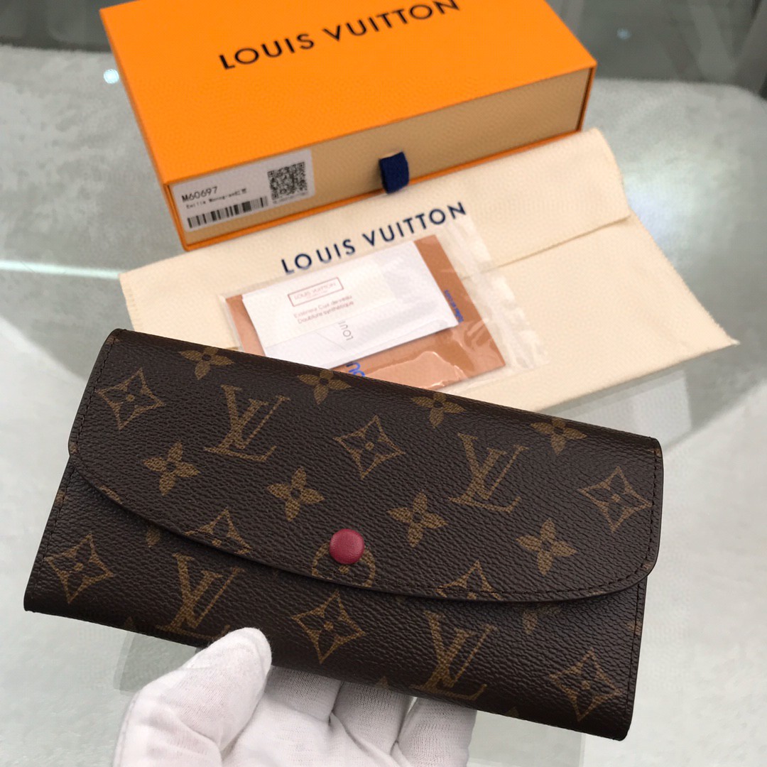 Louis Vuitton Monogram Wallet 19cm Brown – Fapert