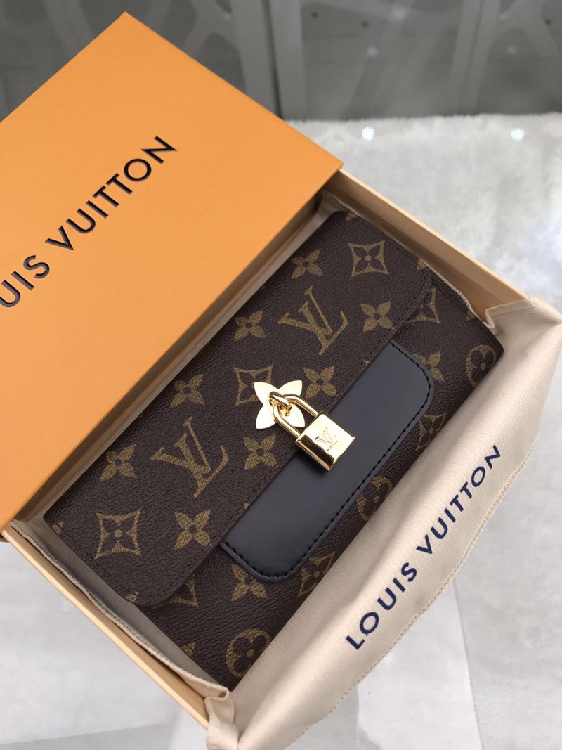 Louis Vuitton Monogram Wallet 19cm Brown – Fapert