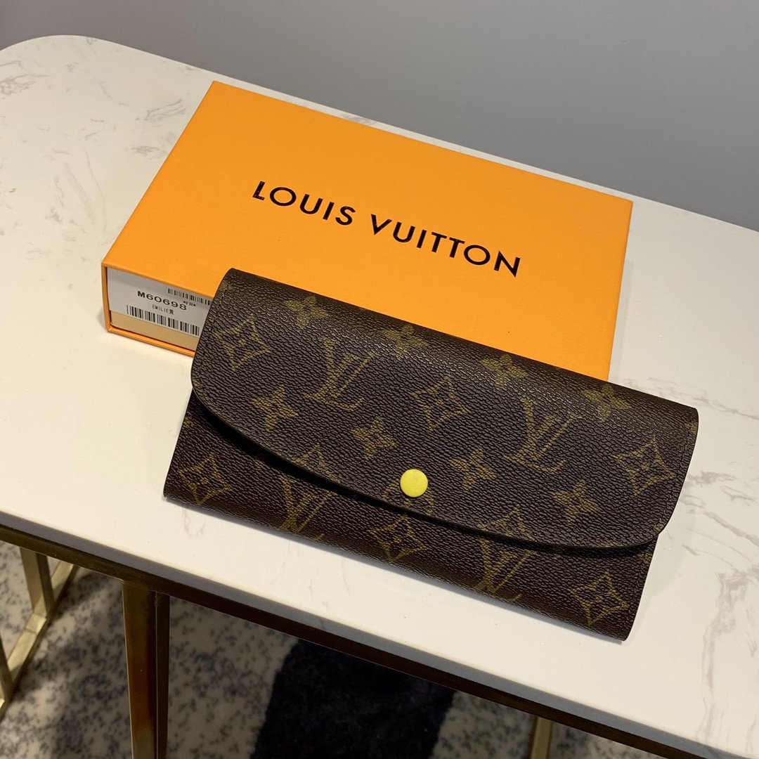 Louis Vuitton Monogram Wallet 19cm Brown – Fapert