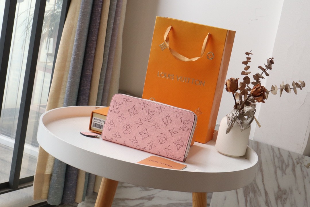 Louis Vuitton Monogram Wallet 19cm Pink – Fapert