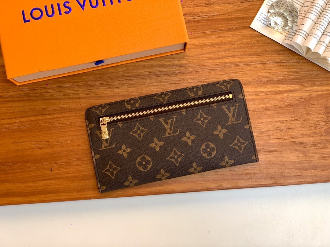 Louis Vuitton Monogram Wallet 20cm Brown – Fapert