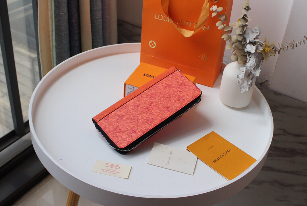 Louis Vuitton Monogram Wallet 20cm Orange – Fapert