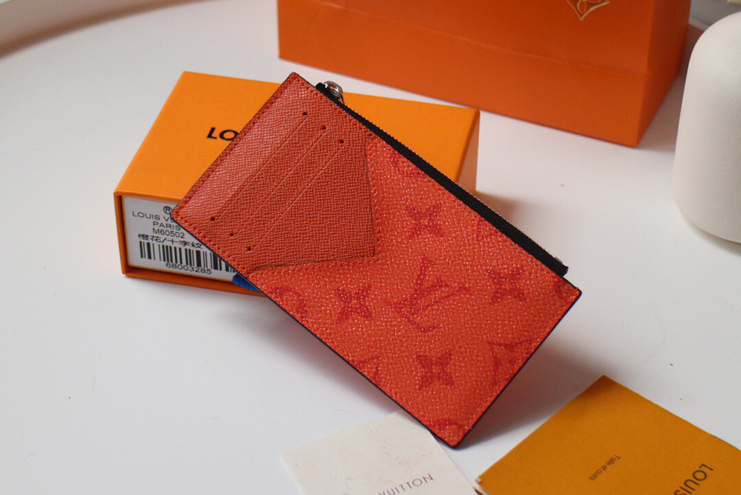 Louis Vuitton Monogram Wallet 20cm Orange – Fapert