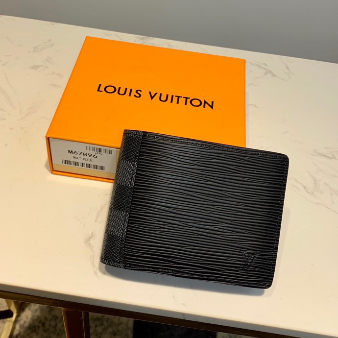 Louis Vuitton Pochette Voyage Wallet 12cm Black – Fapert