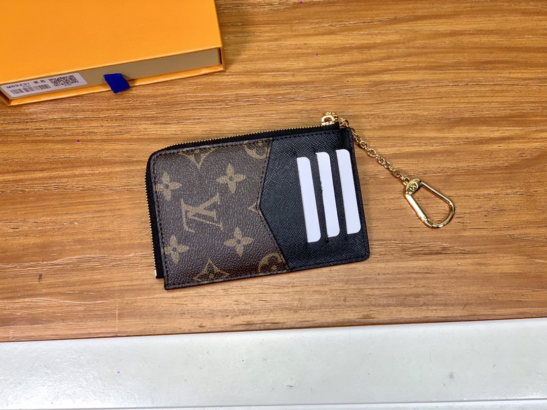 Louis Vuitton Recto Verso Monogram Wallet 13cm Black – Fapert