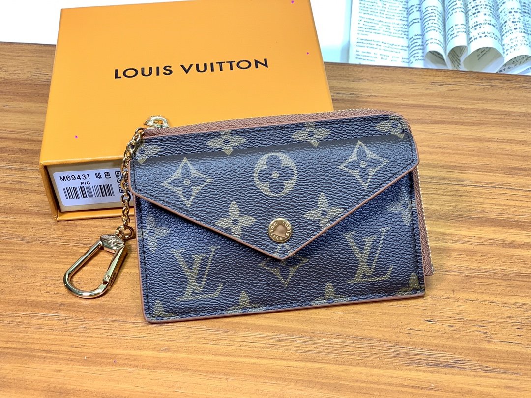 Louis Vuitton Recto Verso Monogram Wallet 13cm Black – Fapert