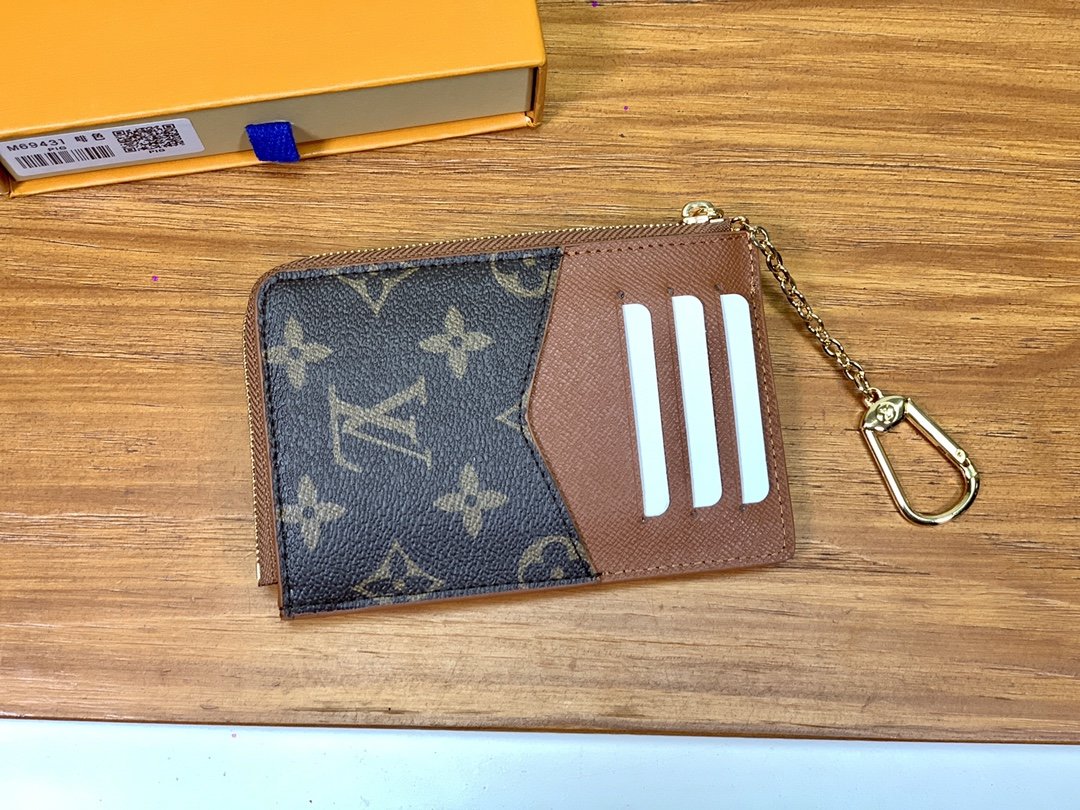 Louis Vuitton Recto Verso Monogram Wallet 13cm Brown – Fapert