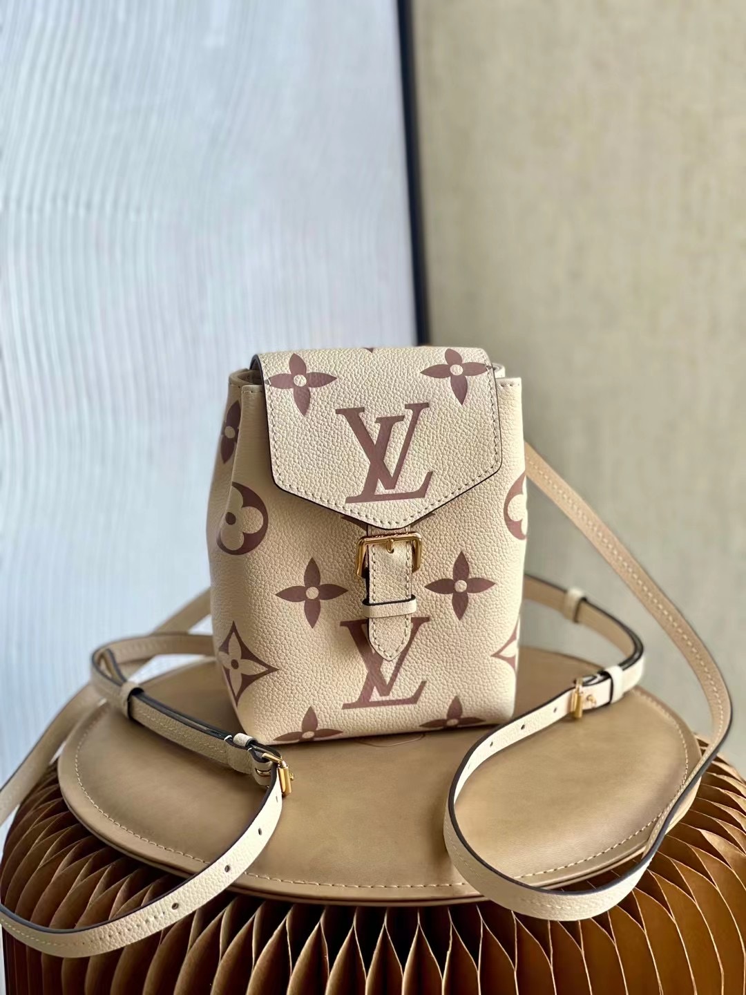 Louis Vuitton Tiny Backpack Monogram Empreinte Cream For Women, Women’s Bags 19cm LV M80738 – Fapert