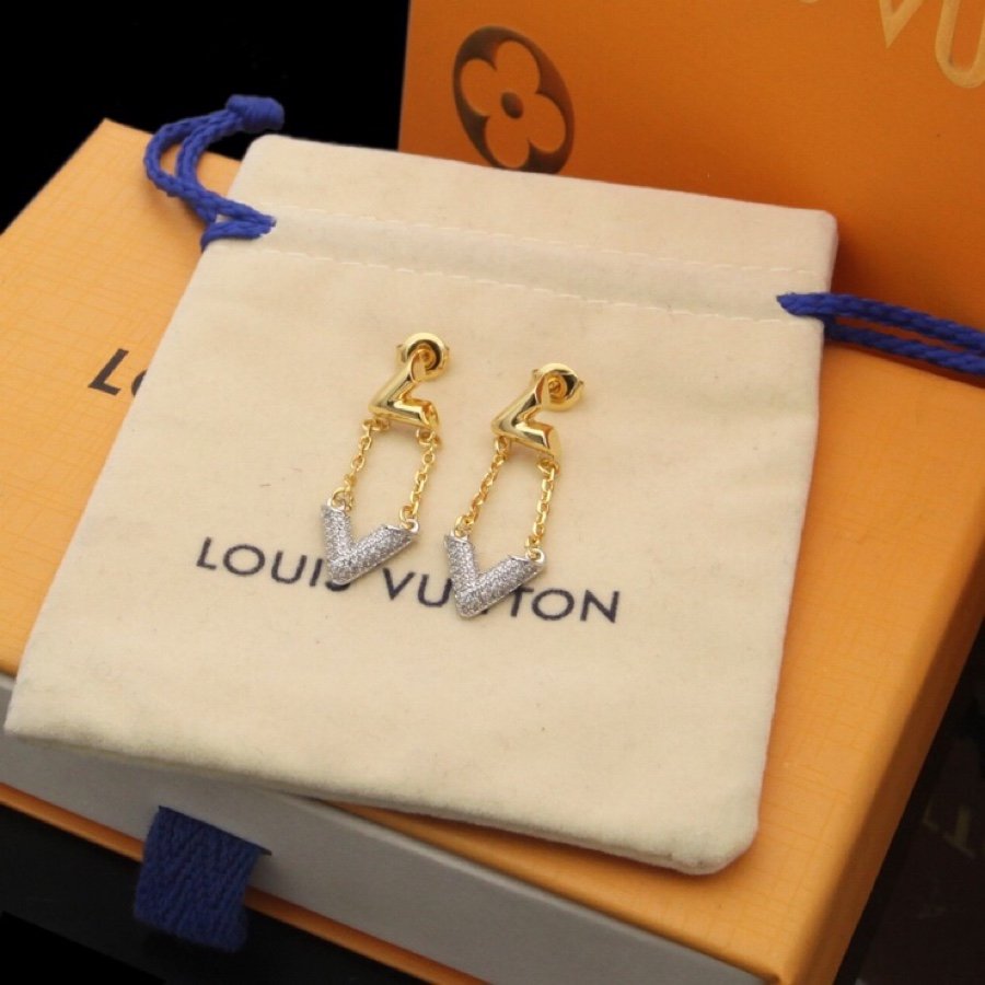 Louis Vuitton Volt Upside Down Earings