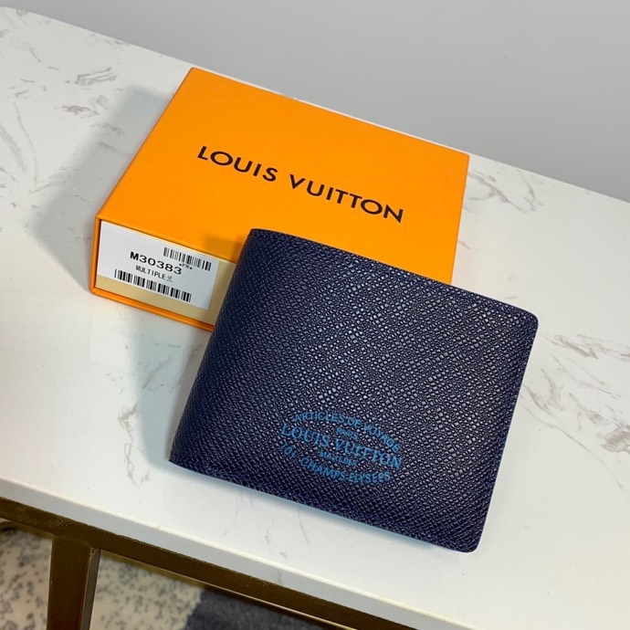 Louis Vuitton Wallet 12cm Blue – Fapert