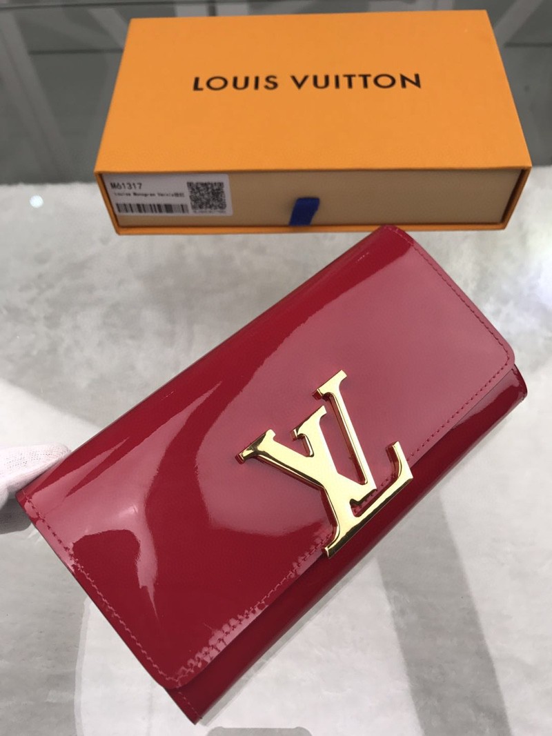 Louis Vuitton Wallet 19cm Red – Fapert