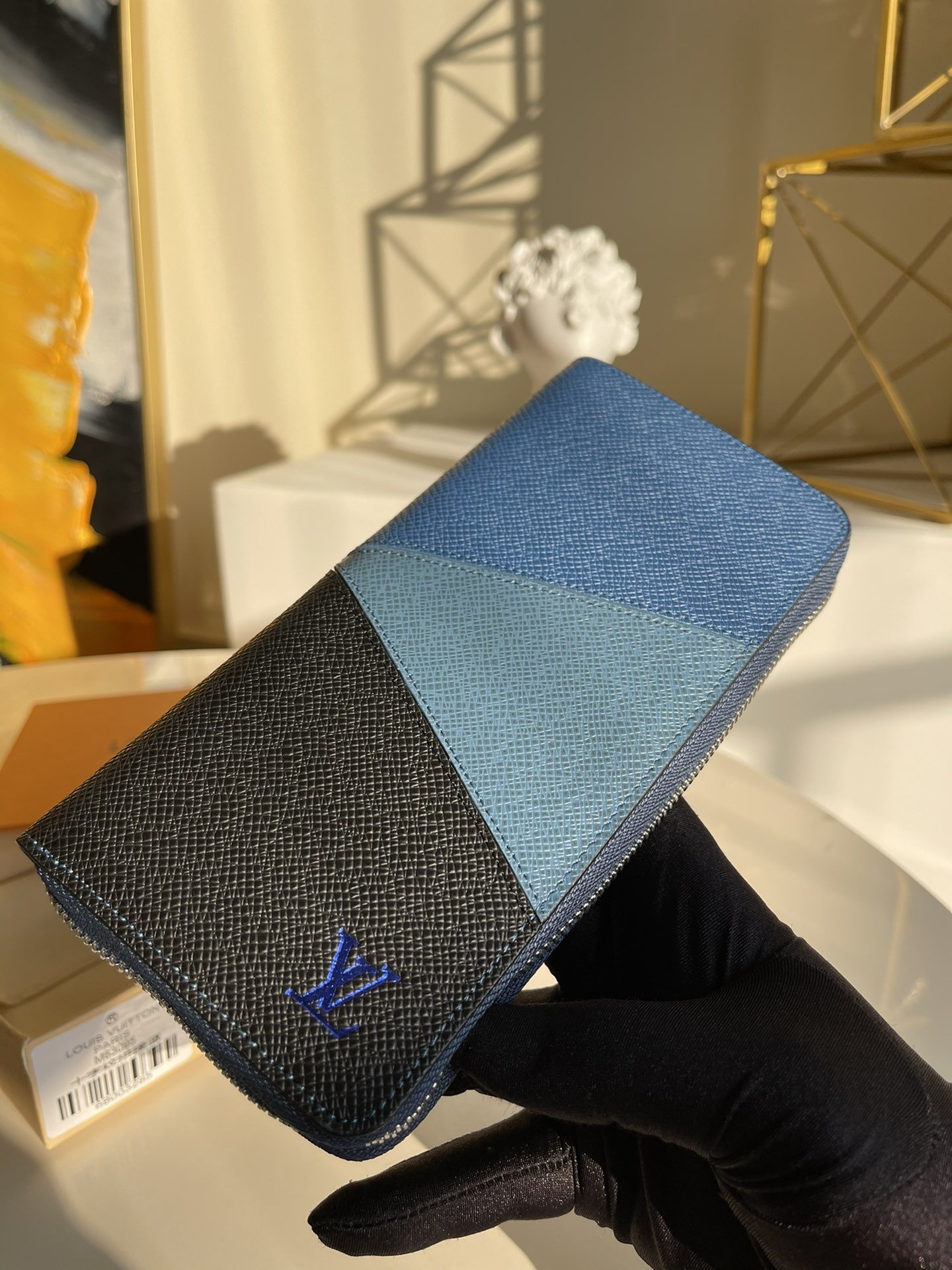 Louis Vuitton Wallet 20cm Blue – Fapert