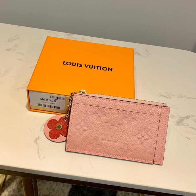 Louis Vuitton Zipped Card Holder 13cm Pink – Fapert