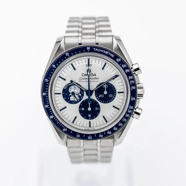 Omega Speedmaster Silver Snoopy Award Replica