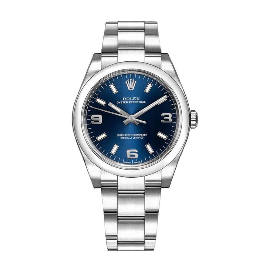 Rolex Air King 114200-0014 Blue Dial Steel Replica