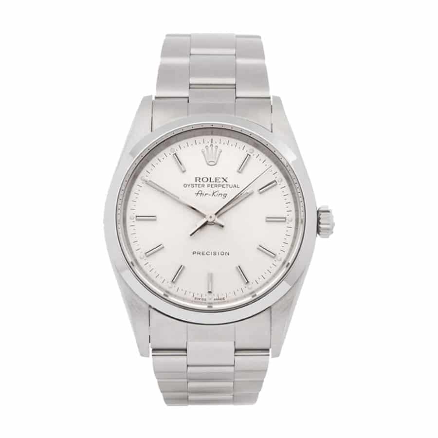 Rolex Air King 14000 Stainless Steel White Dial Replica