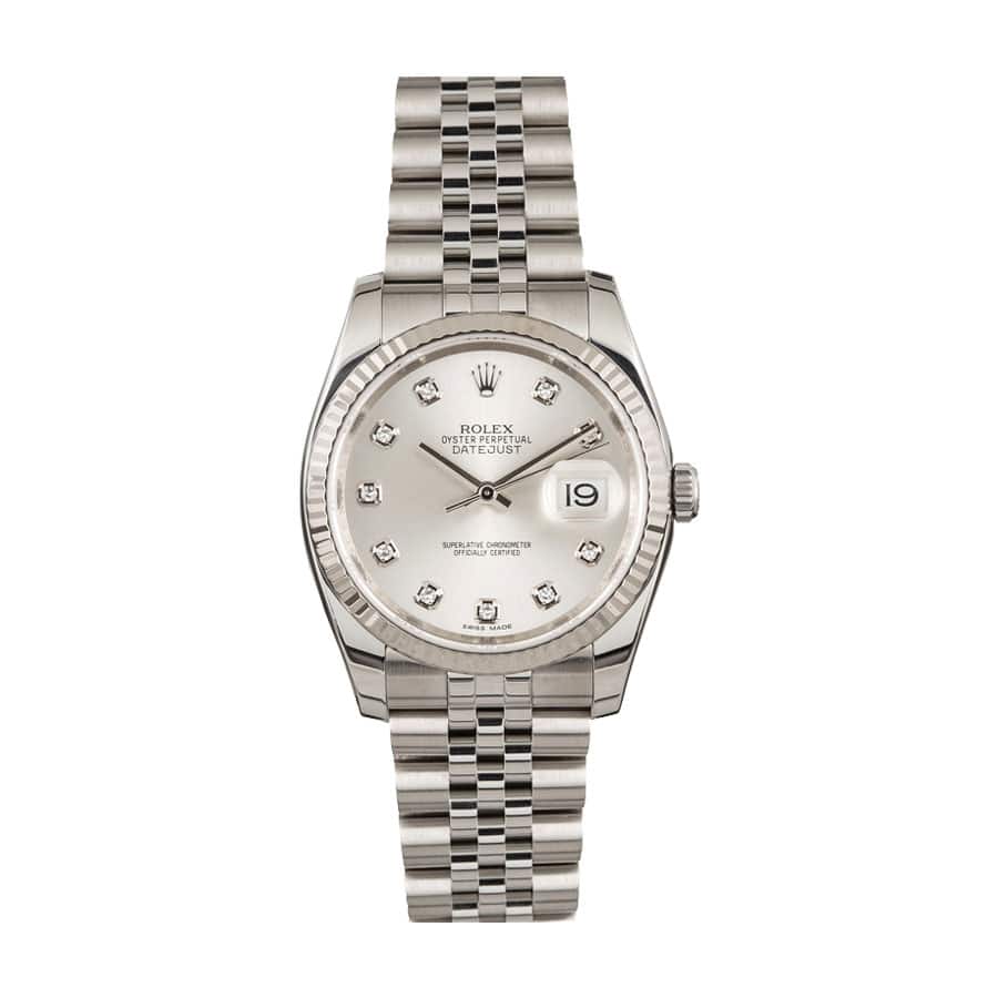 Rolex Datejust 116234-0084 Silver Dial Replica