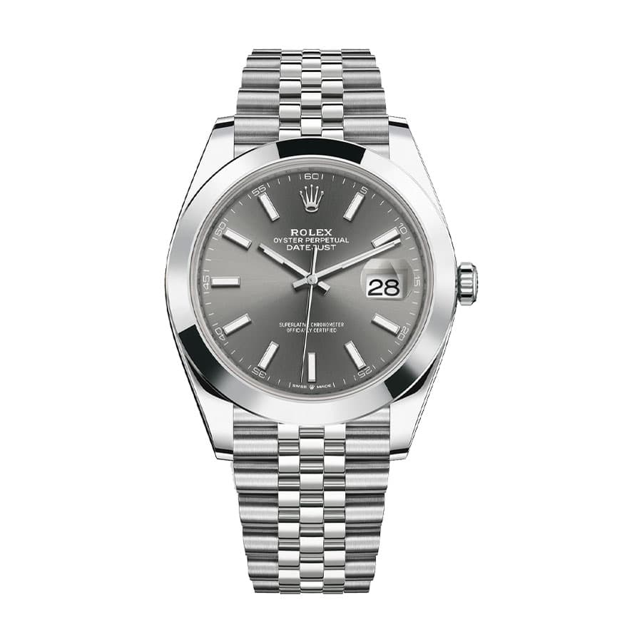 Rolex Datejust 126300 Stainless Steel Grey Dial Replica