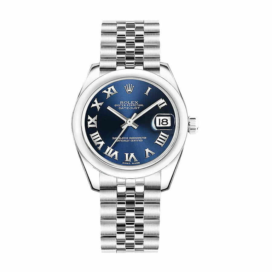 Rolex Datejust 178240-0037 Midsize Blue Steel Replica