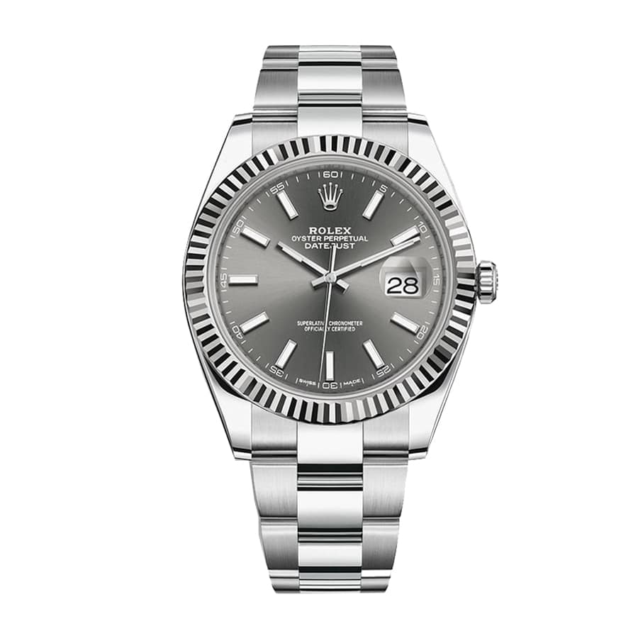 Rolex Datejust Grey Dial Replica