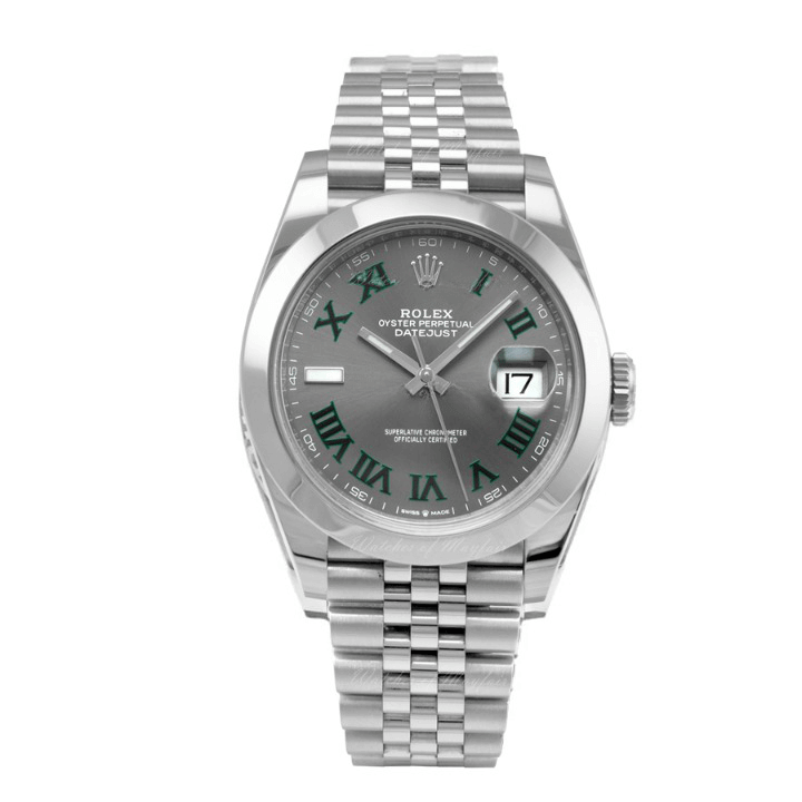 Rolex Datejust II Perpetual Grey Roman Dial 126300Jubilee Replica