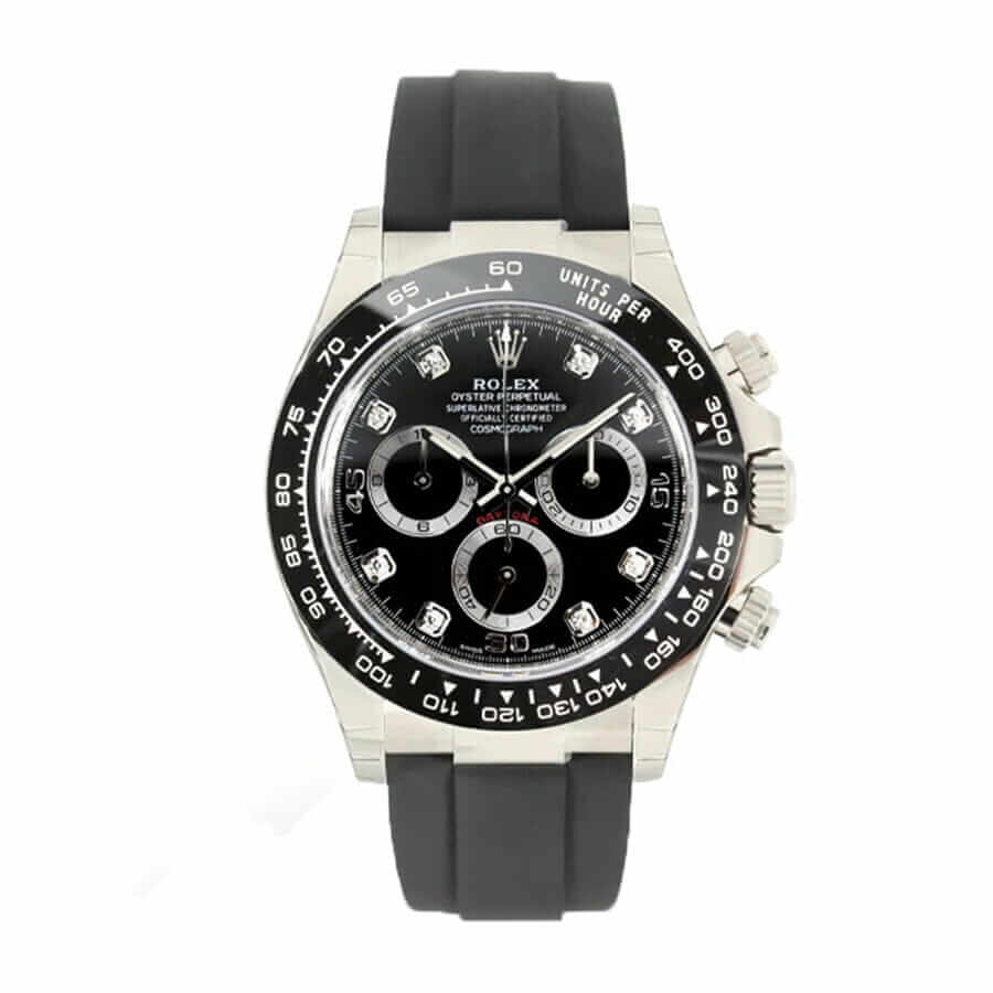 Rolex Daytona 116519LN Oysterflex Diamond Replica