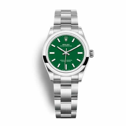 Rolex Oyster Perpetual 277200 Green Dial Replica