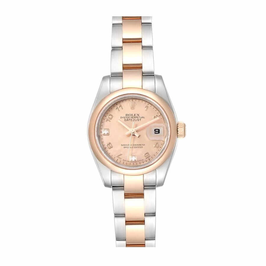 Rolex Rose Diamond Ladies Replica