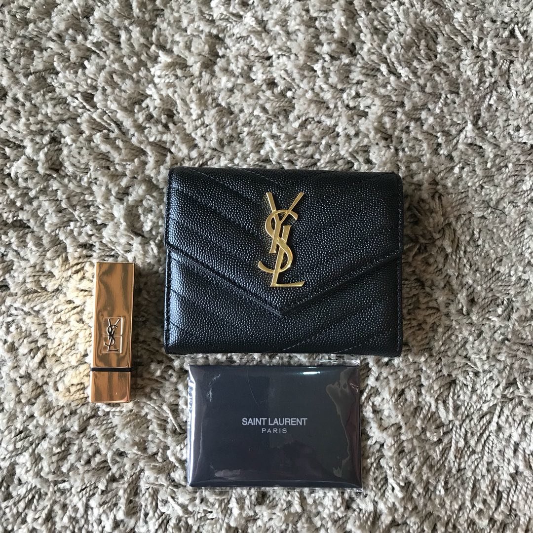 Saint Laurent Handle Bag 13cm Black – Fapert