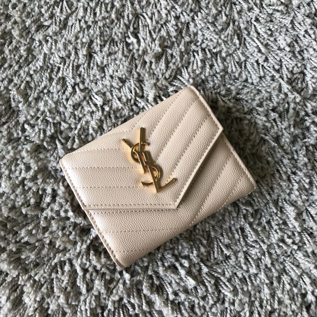 Saint Laurent Handle Bag 13cm Cream – Fapert