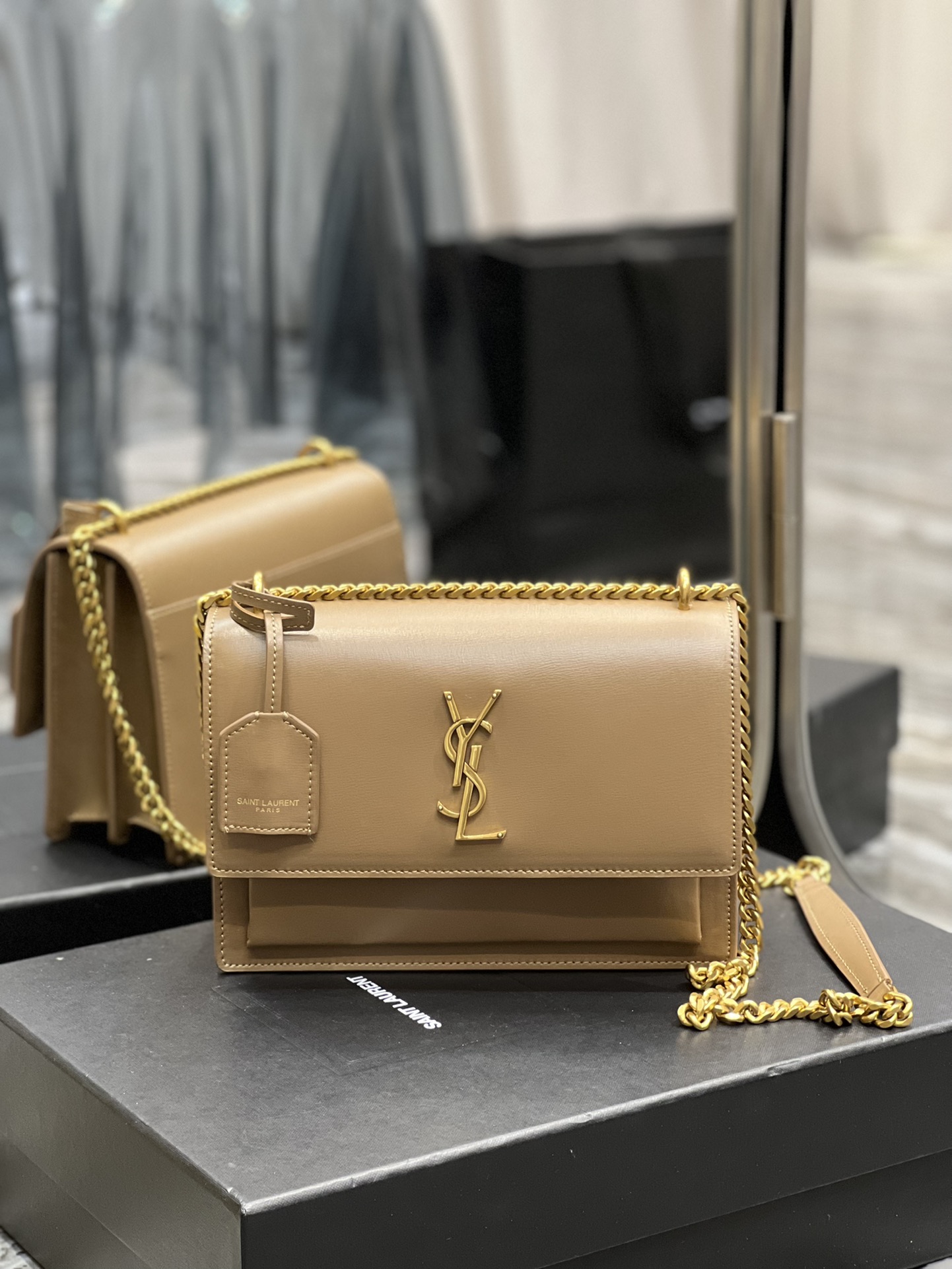 22cm Dark Beige YSL 442906D420W2721 – Fapert