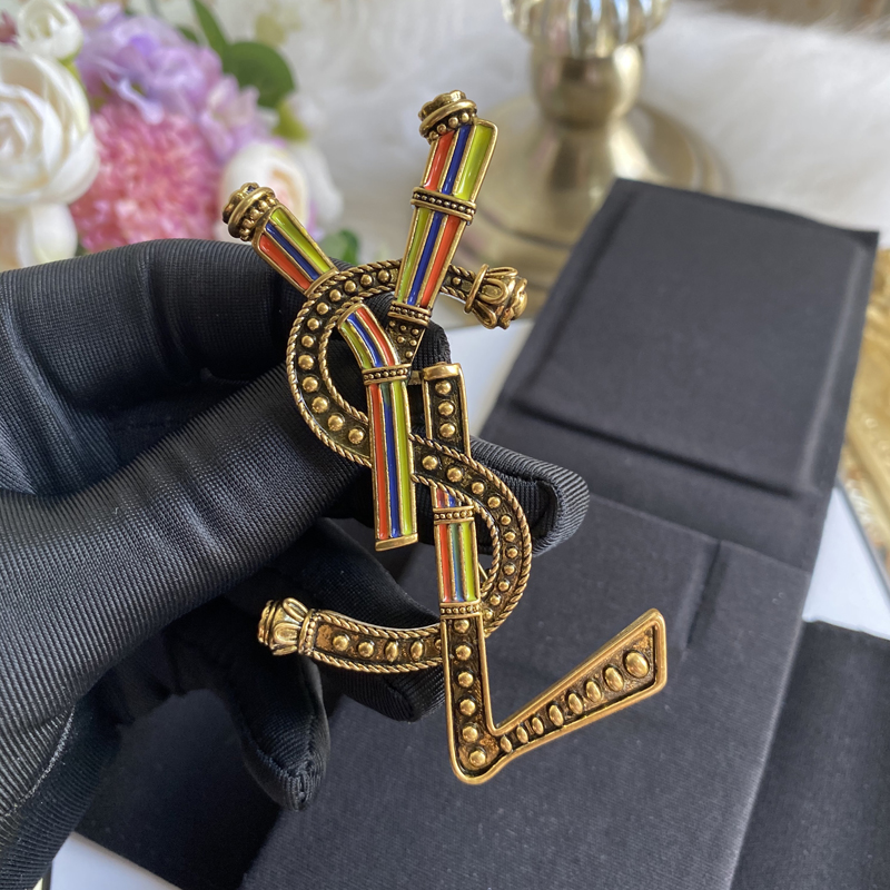 Saint Laurent Ysl Brooch 2349