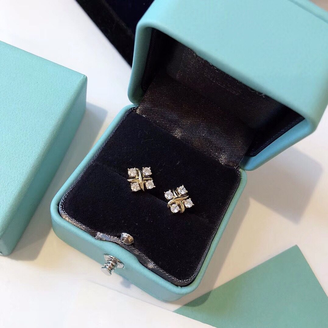 Tiffany and Co Floral Earrings