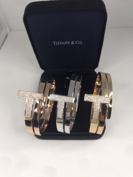 Tiffany & Co Tiffany T Hinged Wrap Bracelet