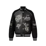 LV Black Varsity Blouson FW24